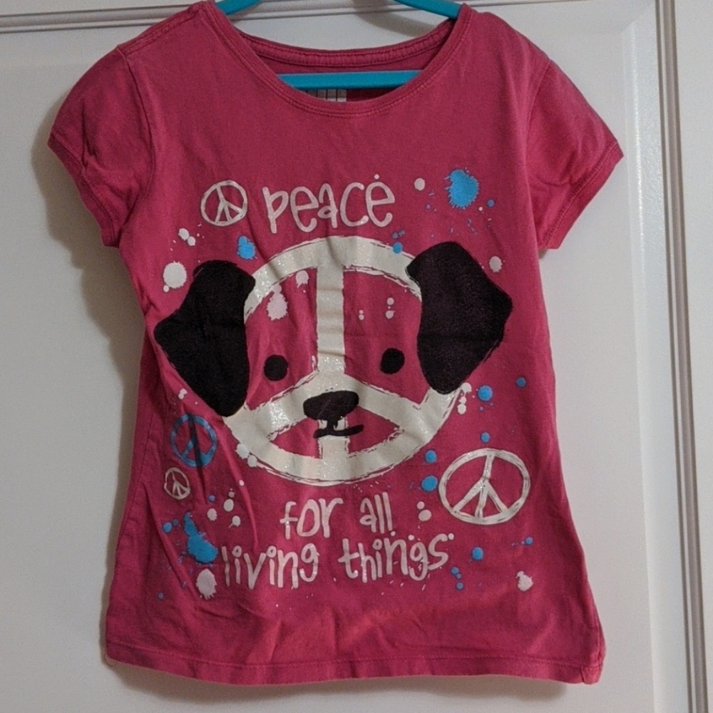 Pink puppy T